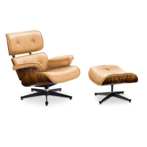 ラウンジチェア＆オットマン レザー ローズウッド材／Charles & Ray Eames - 画像 (5)