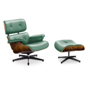 ラウンジチェア＆オットマン レザー ローズウッド材／Charles & Ray Eames - 画像 (2)