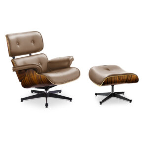 ラウンジチェア＆オットマン レザー ローズウッド材／Charles & Ray Eames - 画像 (9)