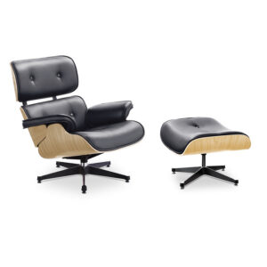 ラウンジチェア&オットマン レザー オーク材/Charles & Ray Eames - 画像 (7)