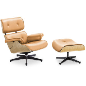 ラウンジチェア&オットマン レザー オーク材/Charles & Ray Eames - 画像 (5)