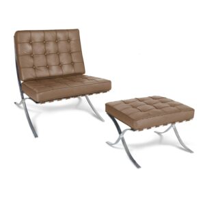 バルセロナ チェア＆オットマン バウハウス (複製) - 画像 (8)