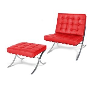 バルセロナ チェア＆オットマン バウハウス (複製) - 画像 (10)