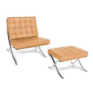 バルセロナ チェア＆オットマン バウハウス (複製) - 画像 (7)