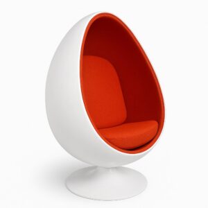 オーバルボールチェア カシミヤ/Eero Arnio - 画像 (4)