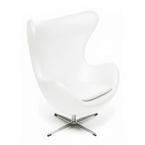 エッグチェア レザー／Arne Jacobsen - 画像 (2)