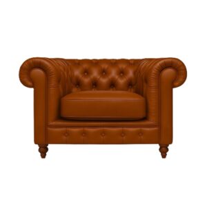 チェスターフィールドソファ 1人掛け - 画像 (8)