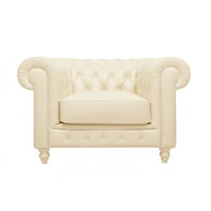 チェスターフィールドソファ 1人掛け - 画像 (7)