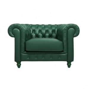 チェスターフィールドソファ 1人掛け - 画像 (4)