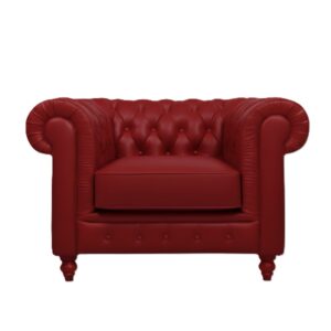 チェスターフィールドソファ 1人掛け - 画像 (5)