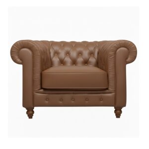 チェスターフィールドソファ 1人掛け - 画像 (2)