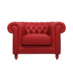 チェスターフィールドソファ 1人掛け - 画像 (12)