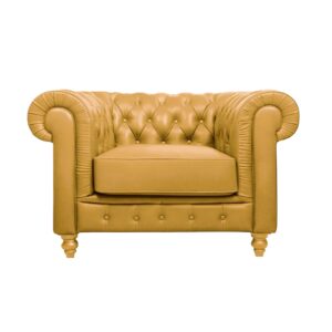 チェスターフィールドソファ 1人掛け - 画像 (10)