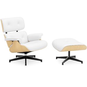 ラウンジチェア&オットマン レザー オーク材/Charles & Ray Eames - 画像 (3)