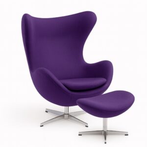 エッグチェア ＆ オットマン カシミヤ／Arne Jacobsen - 画像 (22)