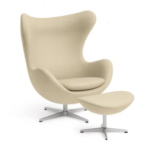 エッグチェア ＆ オットマン カシミヤ／Arne Jacobsen - 画像 (6)