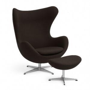 エッグチェア ＆ オットマン カシミヤ／Arne Jacobsen - 画像 (5)