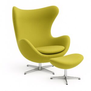 エッグチェア ＆ オットマン カシミヤ／Arne Jacobsen - 画像 (10)