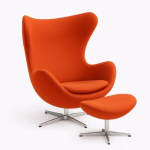 エッグチェア ＆ オットマン カシミヤ／Arne Jacobsen - 画像 (18)