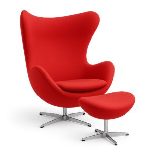 エッグチェア & オットマン カシミヤ/Arne Jacobsen